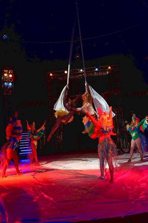 Akrobacie na šálách